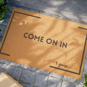 Unenthused Welcome Doormat