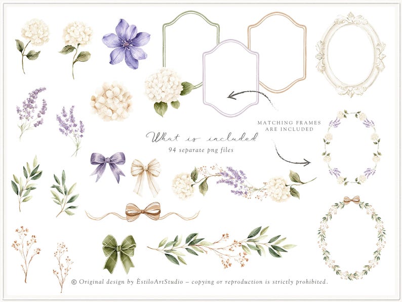Aquarel Gentle Atelier clipart, erfstuk babyspeelgoed png, vintage kwekerij clipart, neutrale babyshower graphics, Engelse lente, digitaal afbeelding 6