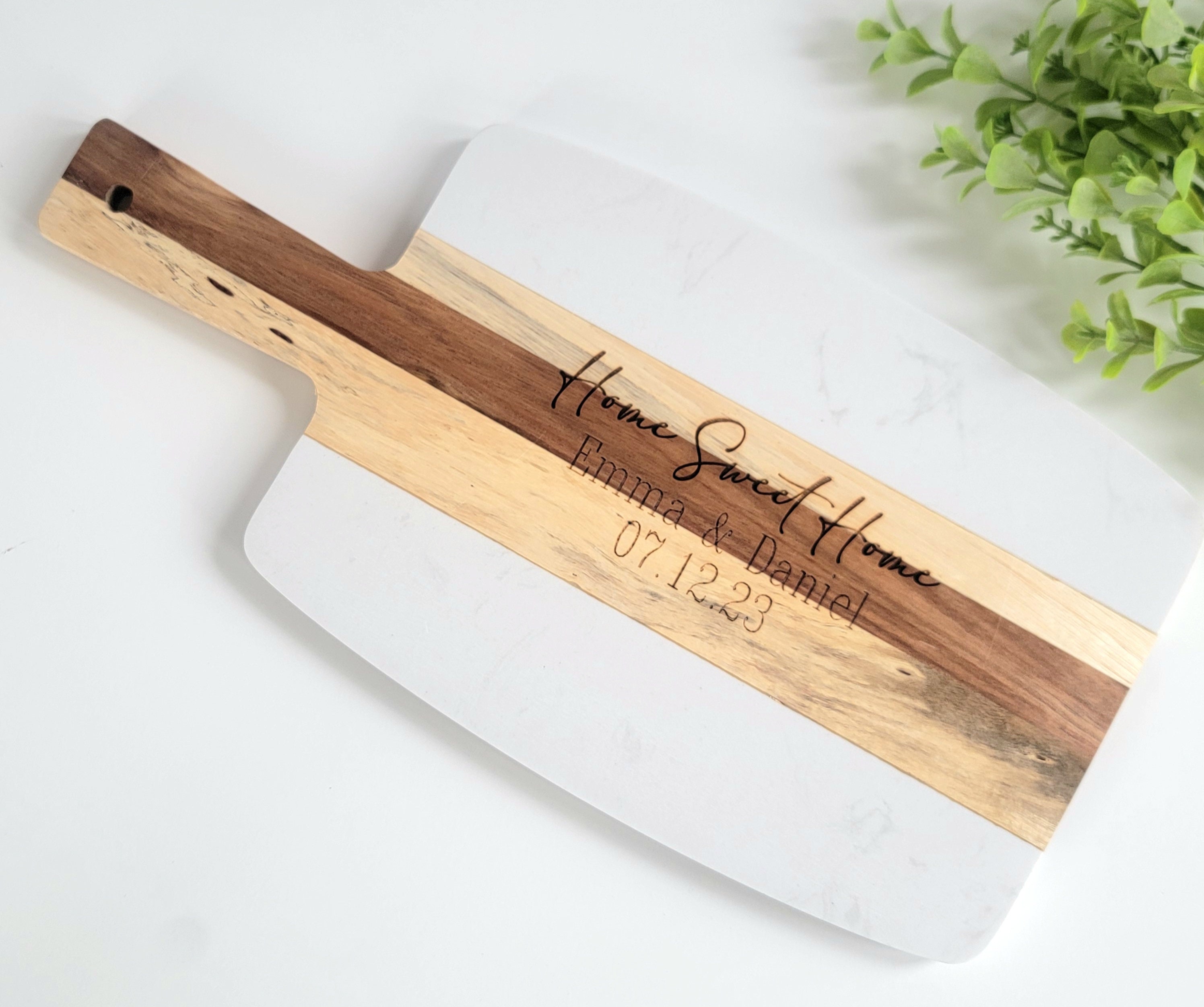 Custom Gift Basket Client Gift Personalized Cutting Board Housewarming ...