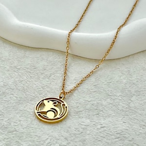 Rat Necklace, Zodiac Rat, Zodiac Necklace, Personalized Pendant, Pet ...