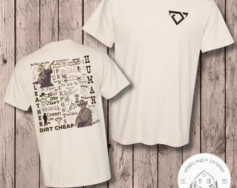 C.J. Inspired Unisex Garment-Dyed T-Shirt,  Country Music Tee, Casual Wear, Concert Style Tee