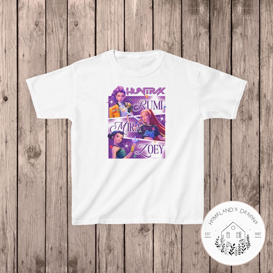 Rumi Mira Zoey Hunters, Gildan 5000B Youtht Shirt. - Etsy