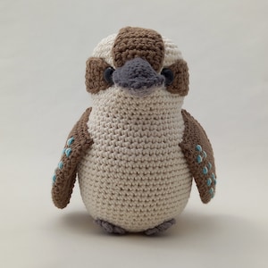 Kookaburra riant - Modèle au crochet uniquement image 3