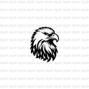 Bald Eagle SVG Graphic | File for Cricut | Digital Download | Eagle Silhouette | Eagle Clipart | American Svg | Bird of Prey