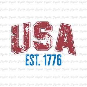 USA Est. 1776 Distressed Graphic: Cricut File (Digital Download)