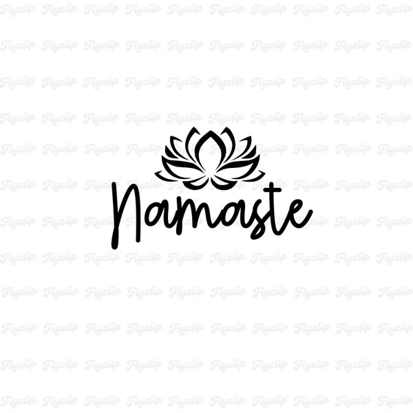 Namaste SVG Graphic | Yoga SVG | File for Cricut | Meditation Svg, Namaste Svg | Motivational Svg | Empowerment Svg