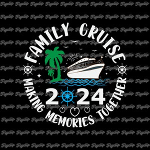 Family Cruise 2024 SVG: Vacation Memories Graphic (Digital File)