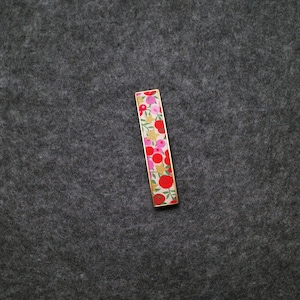 Liberty of London hair clip, Liberty french barrettes, Floral hair clip, Floral hair barrettes, Floral hair accessories, Purple hair barrette, Handmade vintage hair clips, Unique Hair Clips, Red and Green French barrettes, Elegant hair ornament, Yellow hair barrette, Pink French barrette, high-end accessories