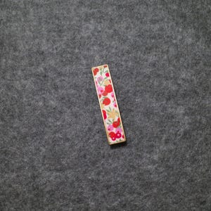 Liberty of London hair clip, Liberty french barrettes, Floral hair clip, Floral hair barrettes, Floral hair accessories, Purple hair barrette, Handmade vintage hair clips, Unique Hair Clips, Red and Green French barrettes, Elegant hair ornament, Yellow hair barrette, Pink French barrette, high-end accessories