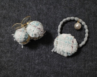 Mini Cherry Claw Clips, Linton Tweeds Hair Claws, Cute Hair Accessories, Special Hair Set, Summer Sweet Gift for Her