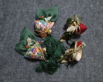 Chinesische Hanfu-Haarnadel, grüne Liberty-Haarspange, niedlicher Reiskloß Jade-Anhänger, kreative Seitenclips der Tang-Dynastie