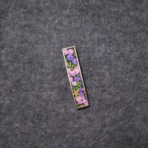 Liberty of London hair clip, Liberty french barrettes, Floral hair clip, Floral hair barrettes, Floral hair accessories, Purple hair barrette, Blue hair barrette, Handmade vintage hair clips, Unique Hair Clips, Red and Green French barrettes, Elegant hair ornament