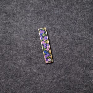 Liberty of London hair clip, Liberty french barrettes, Floral hair clip, Floral hair barrettes, Floral hair accessories, Purple hair barrette, Blue hair barrette, Handmade vintage hair clips, Unique Hair Clips, Red and Green French barrettes, Elegant hair ornament