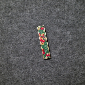 Liberty of London hair clip, Liberty french barrettes, Floral hair clip, Floral hair barrettes, Floral hair accessories, Purple hair barrette, Blue hair barrette, Handmade vintage hair clips, Unique Hair Clips, Red and Green French barrettes, Elegant hair ornament