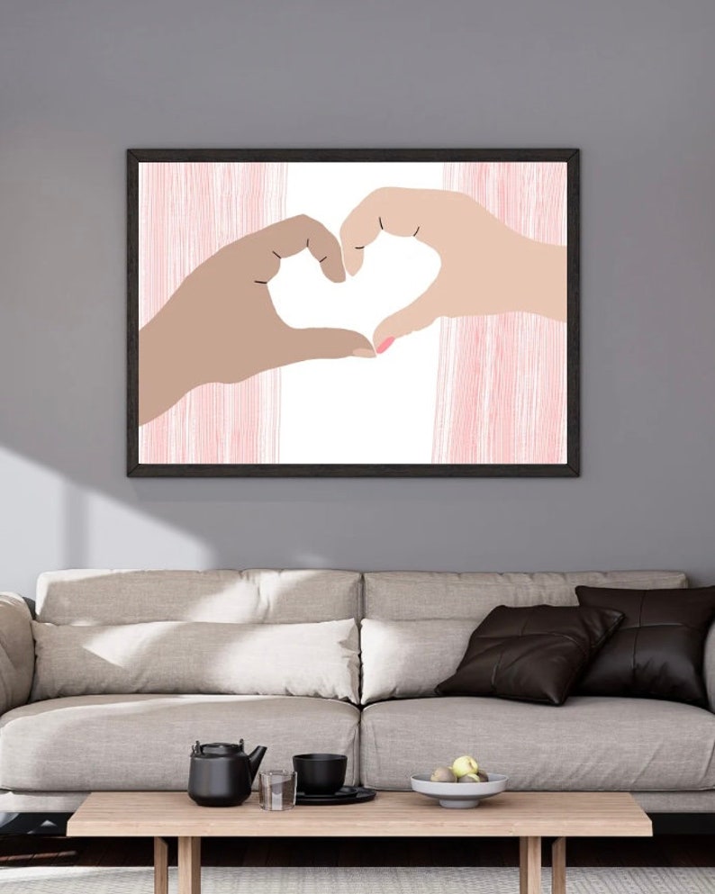 Valentines Day Heart Art Valentines Wall Art Valentines Day Decor