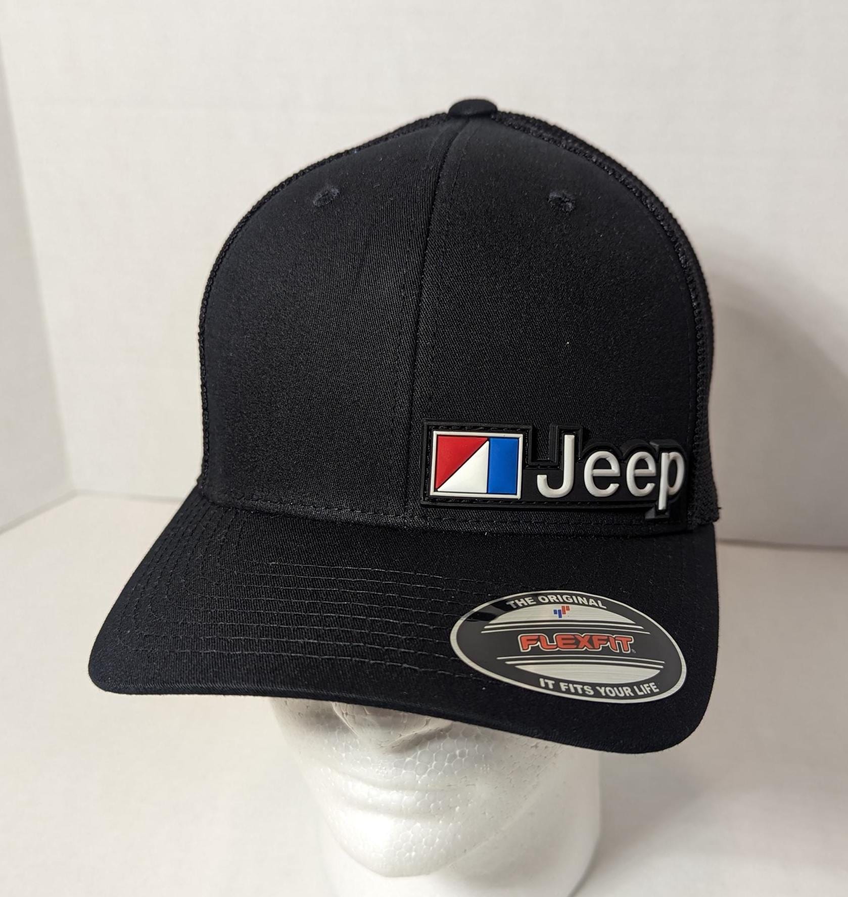 AMC Jeep FLEXFIT PVC Patch Ball Cap Hat