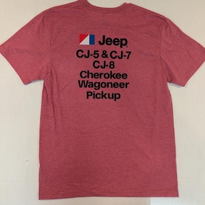 AMC Jeep TShirt Vintage Logo