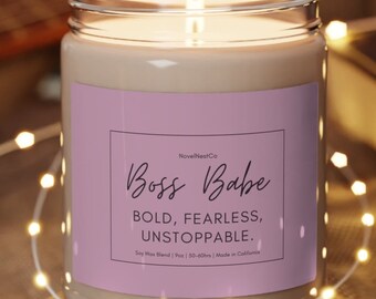 The 'Boss Babe' Scented Candle