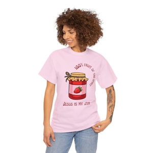 Jesus is my jam cotton tee