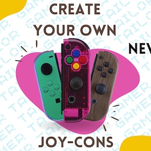 Custom Joycons Create Custom Controllers and Buttons