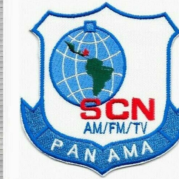Army & Air Force Panama Southern Caribbean Network SCN AFRS Canal Zone Patch