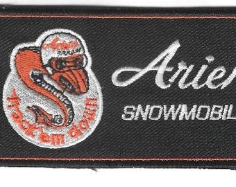 Snowmobile Ariens Snowmobiles 1971 Sled Brillion, Wisconsin Promo Patch