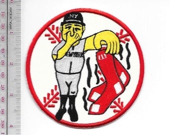 Baseball New York Yankees ''Boston Red Sox Stink'' 1960's American League Rivalry Patch