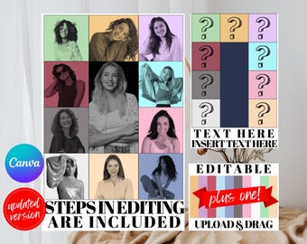 EDITABLE Your Eras Version Eras Tour TEMPLATE, Personalized Pet Eras Tour Themed Template, Your Version Canva Template, Design for DIY shirt