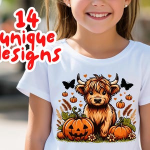 14 Halloween Cute Highland Cow Png, Retro Halloween Png, Ghost Cows Png, Funny Cow Png, Spooky Season, Cow Halloween Png, Cow Halloween png