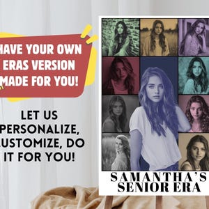 Foto personalizada do Eras Tour, cartão temático personalizado do Eras Tour, personalize sua versão, Eras prontas para você, design para camiseta DIY