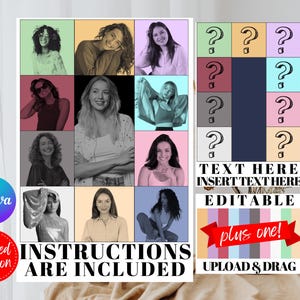 Editable Custom Eras Tour TEMPLATE, Personalized Eras Tour Themed Template, Your Version Canva Template, Design for DIY T shirt, Pet Photo