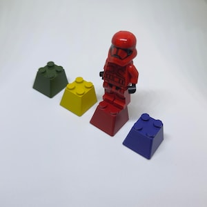Nakładki na klawisze LEGO do niestandardowych klawiatur: zabawne, innowacyjne i radosne — idealny prezent dla geeków