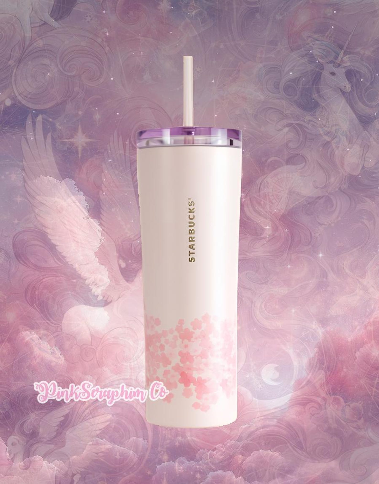 Starbucks Cherry Blossom 2026 - Sakura Cold Cup | Unique Tumbler/cup ...