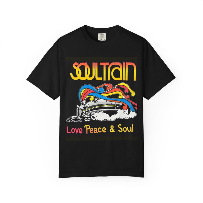 Soultrain T-Shirt, Vintage Tee, TRENDY, Retro Shirt, Unisex Graphic Top, Music Lover Gift, Groovy Apparel, ETSY BEST selling tees image 2