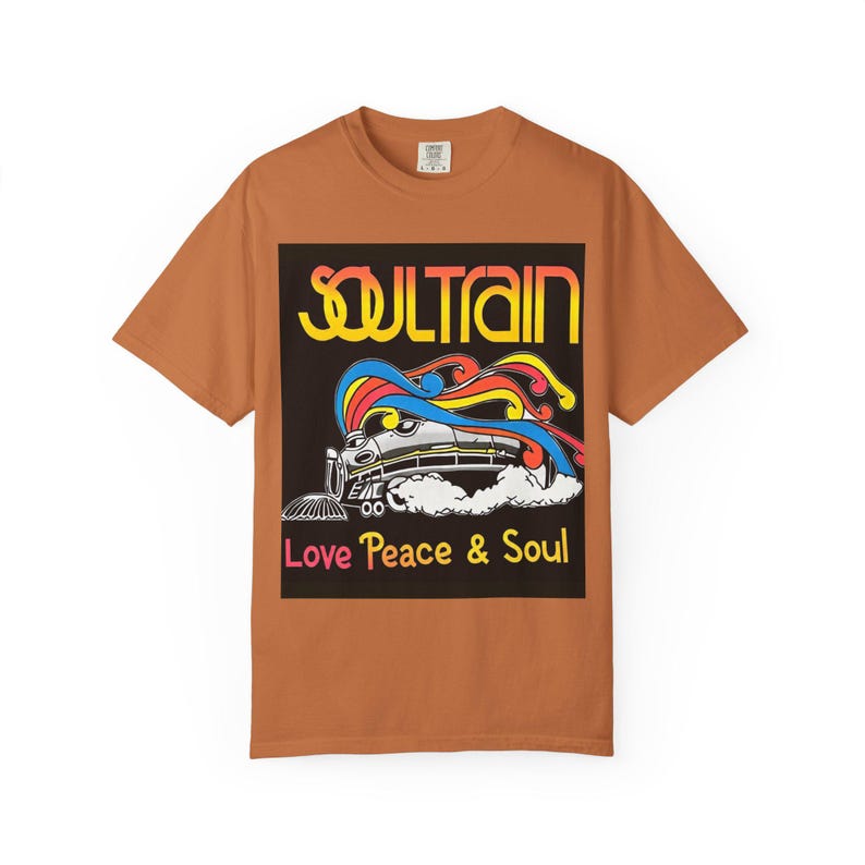 Soultrain T-Shirt, Vintage Tee, TRENDY, Retro Shirt, Unisex Graphic Top, Music Lover Gift, Groovy Apparel, ETSY BEST selling tees image 11