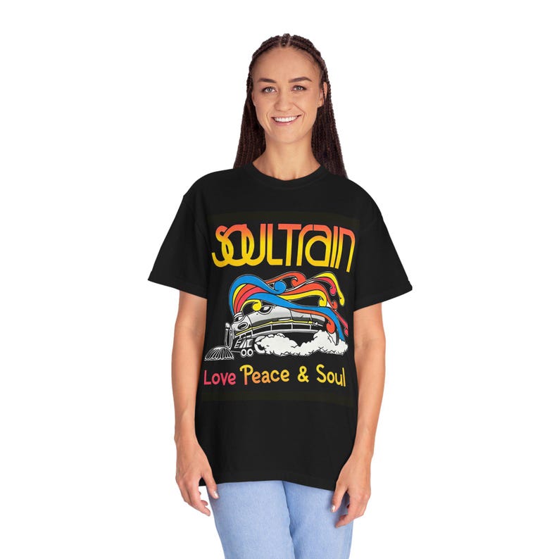 Soultrain T-Shirt, Vintage Tee, TRENDY, Retro Shirt, Unisex Graphic Top, Music Lover Gift, Groovy Apparel, ETSY BEST selling tees image 5