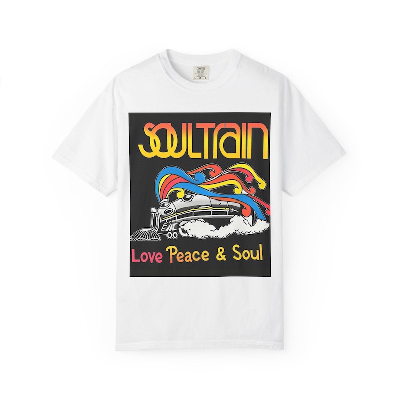 Soultrain T-Shirt, Vintage Tee, TRENDY, Retro Shirt, Unisex Graphic Top, Music Lover Gift, Groovy Apparel, ETSY BEST selling tees image 8