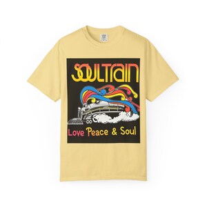 Soultrain T-Shirt, Vintage Tee, TRENDY, Retro Shirt, Unisex Graphic Top, Music Lover Gift, Groovy Apparel, ETSY BEST selling tees image 12