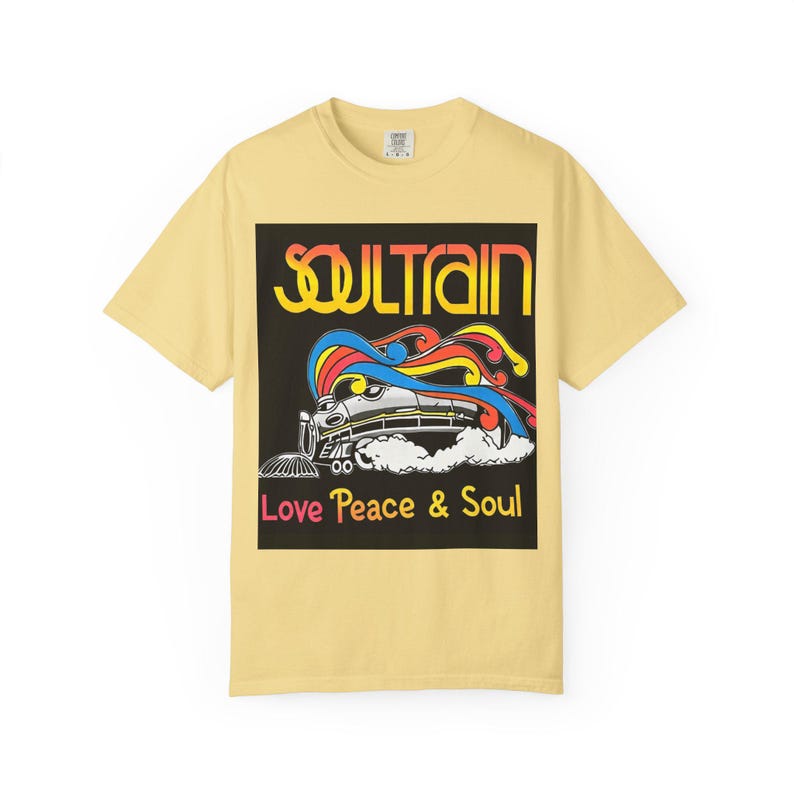 Soultrain T-Shirt, Vintage Tee, TRENDY, Retro Shirt, Unisex Graphic Top, Music Lover Gift, Groovy Apparel, ETSY BEST selling tees image 12