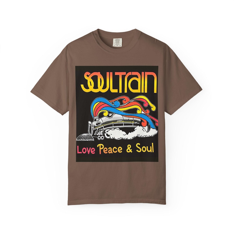 Soultrain T-Shirt, Vintage Tee, TRENDY, Retro Shirt, Unisex Graphic Top, Music Lover Gift, Groovy Apparel, ETSY BEST selling tees image 10