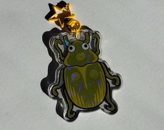 Beetle Acrylic Keychain
