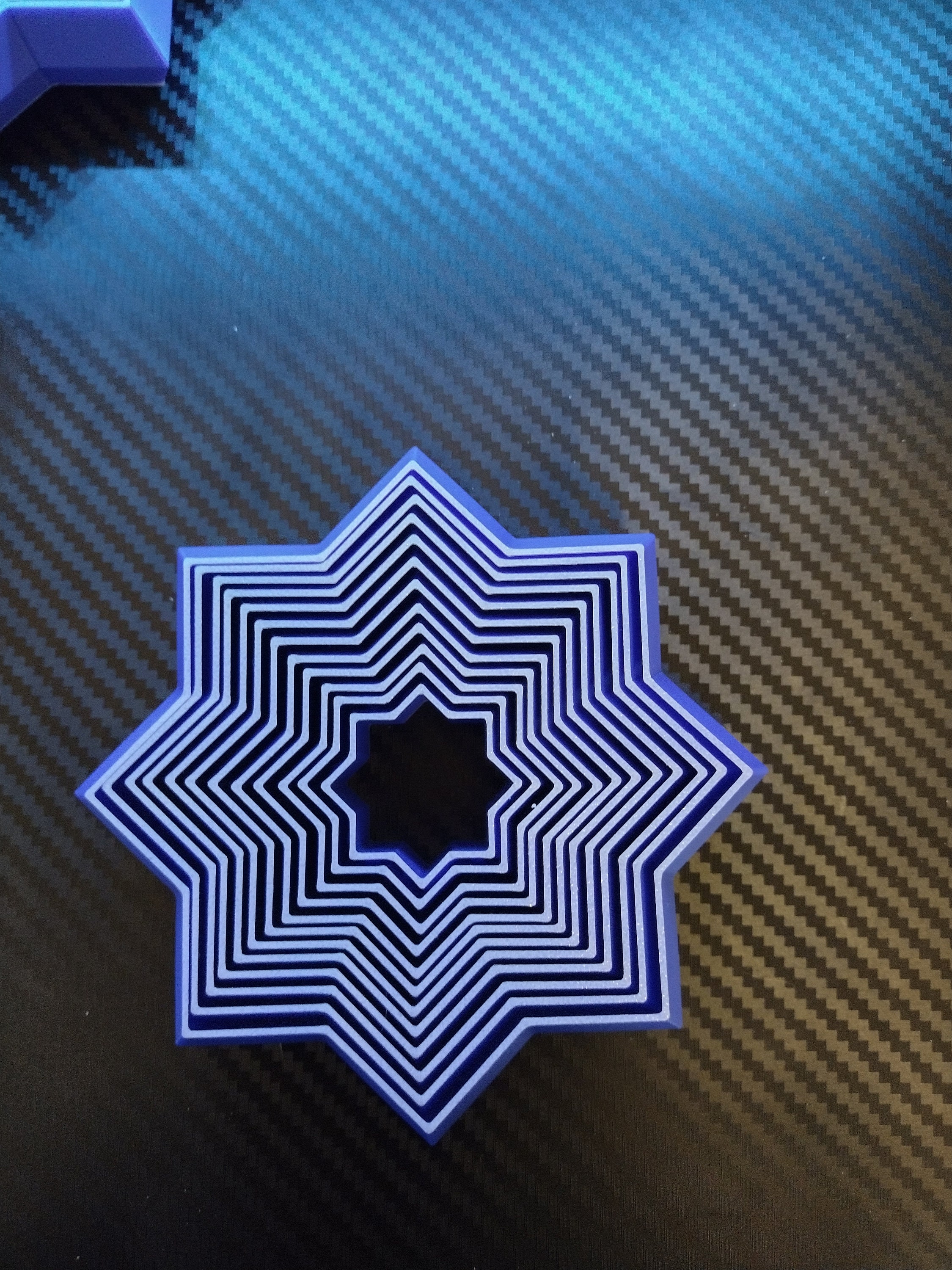 Étoile Sensorielle Anti-stress - Jouet Fractal Hexagonal Pour Adultes Et Enfants, Concentration Et Détente - 4