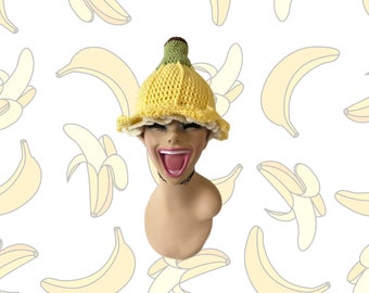Crochet Banana Hat Pattern