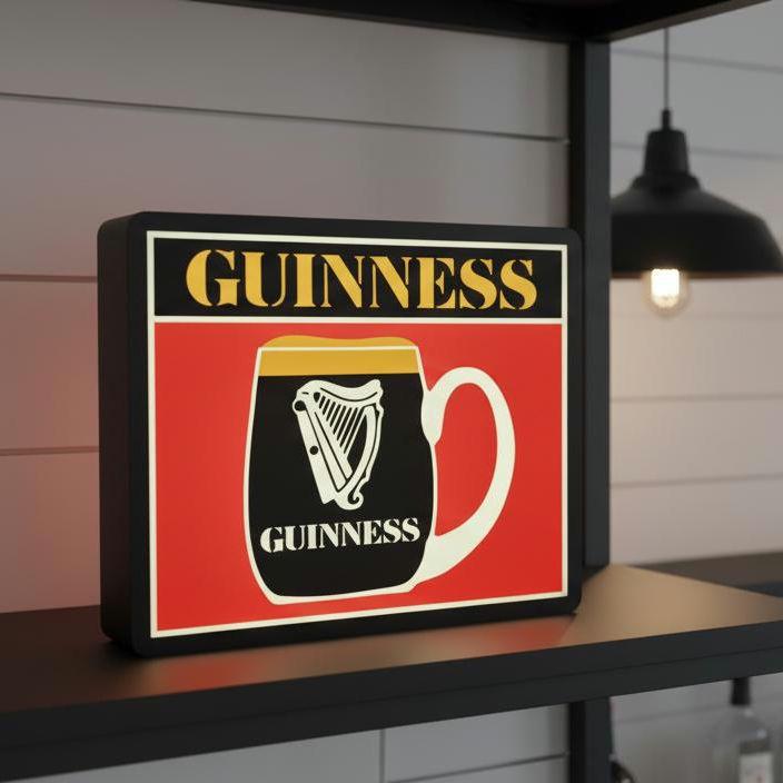 Guinness ビール ギネス ネオン パブミラー サイン 看板 照明 【公式通販】