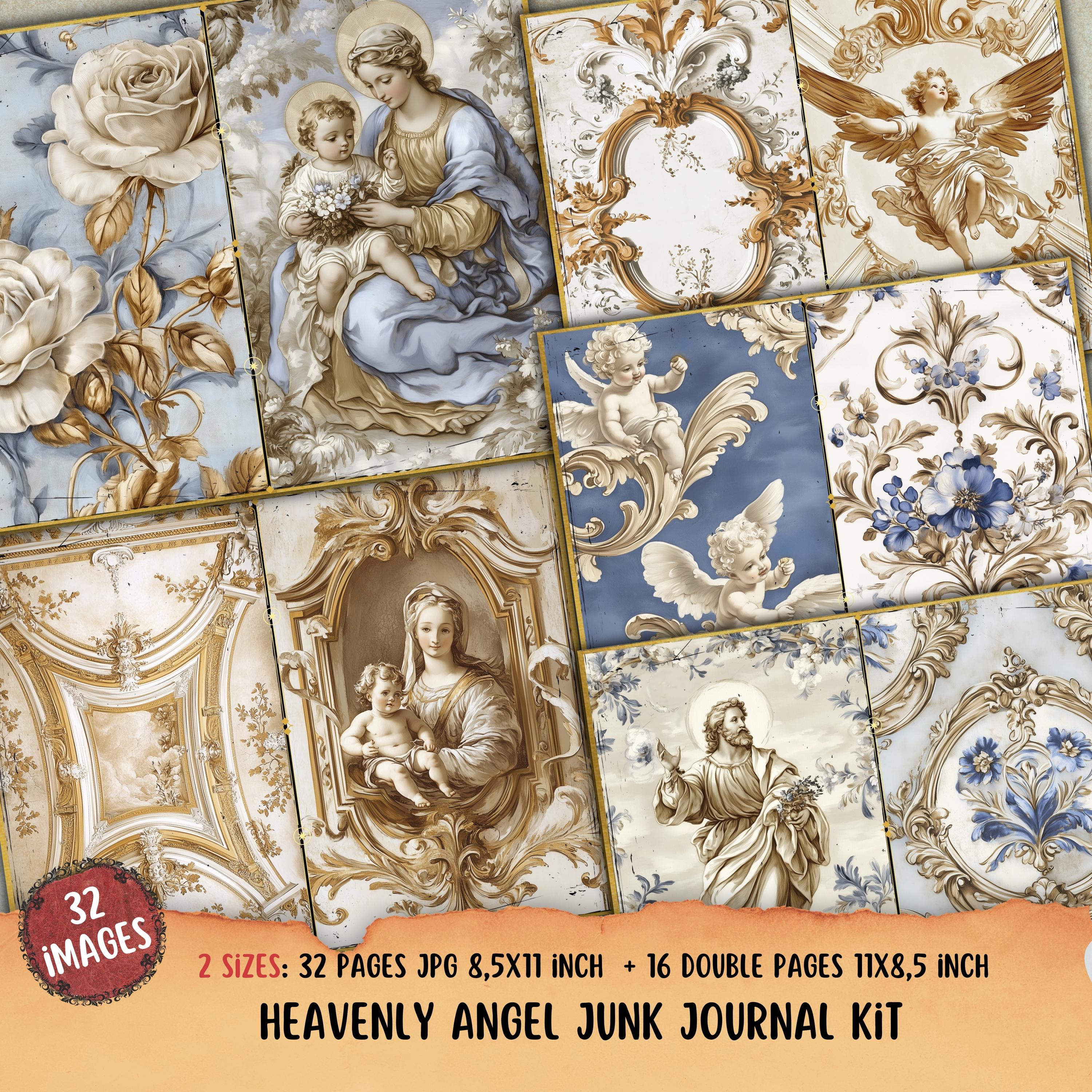 Angels Junk Journal - Etsy