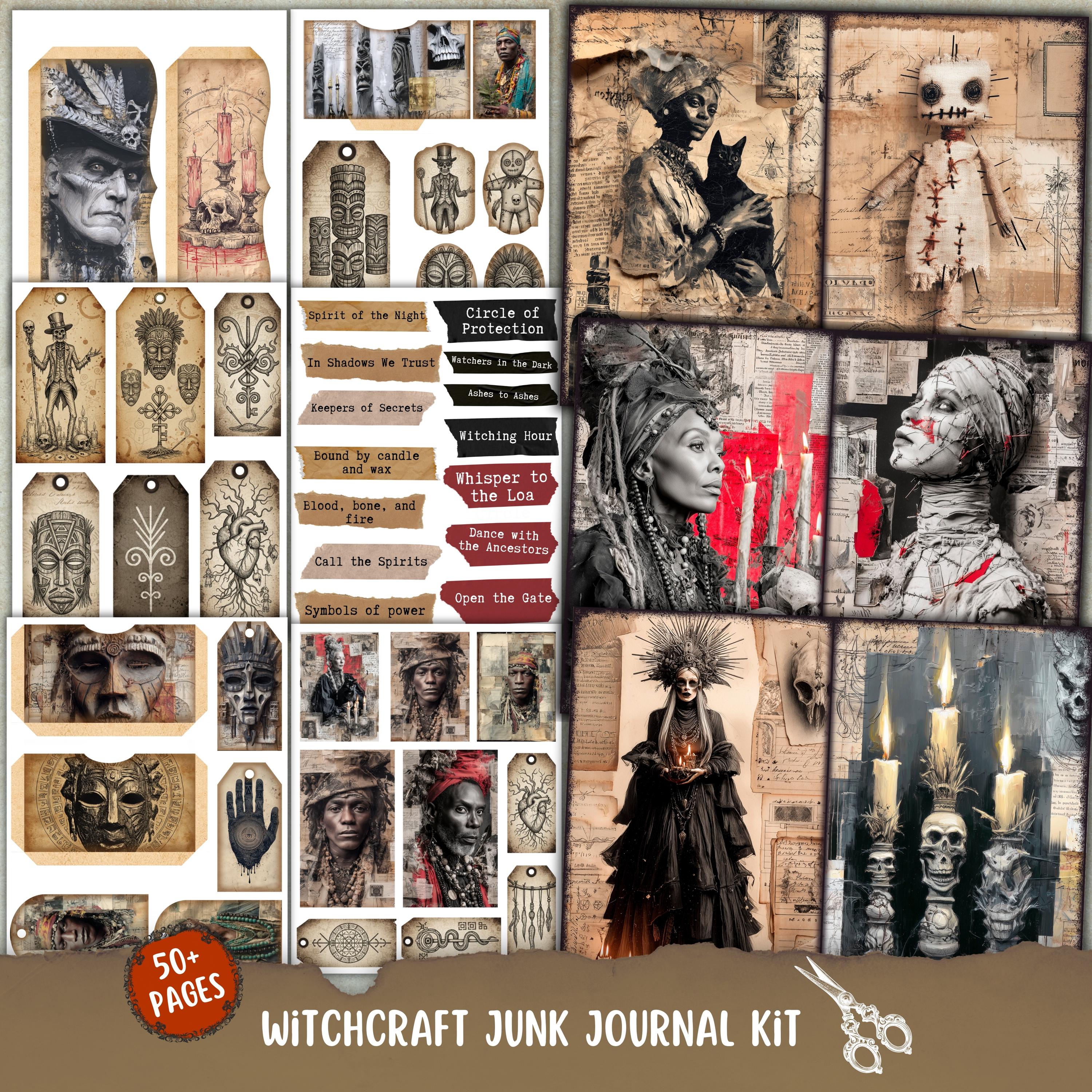 Voodoo book - Etsy België, image size:3000x3000