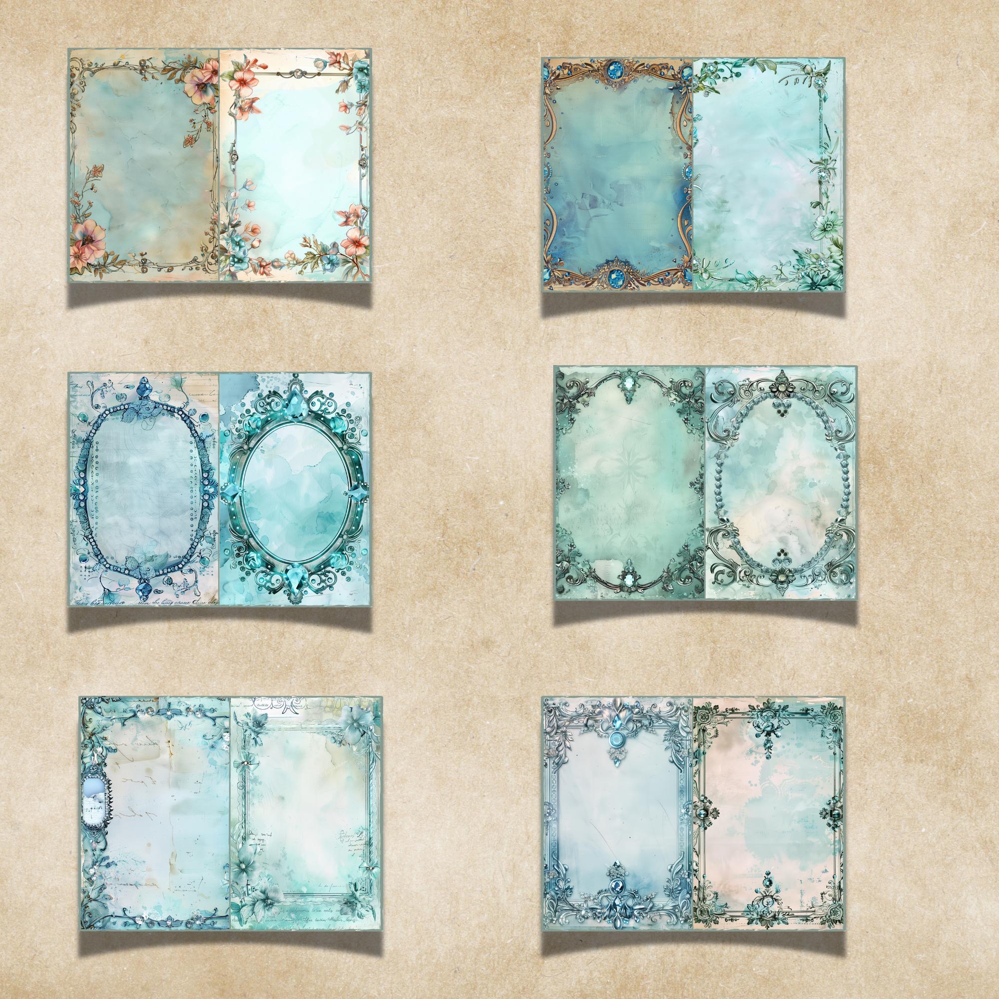 Vintage Blank Junk Journal Pages, Printable Paper for Junk Journal ...