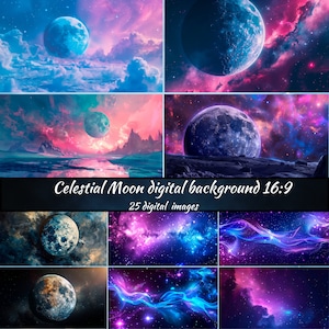 Galaxy achtergrond 16 x 9 Frame TV, ruimte achtergrond, stardust achtergrond, universum textuur, kosmische achtergrond, nachtelijke hemel, Galaxy digitaal papier