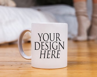 11 oz Mug mockup Coffee cup mockup Printify trendy mockup mug
