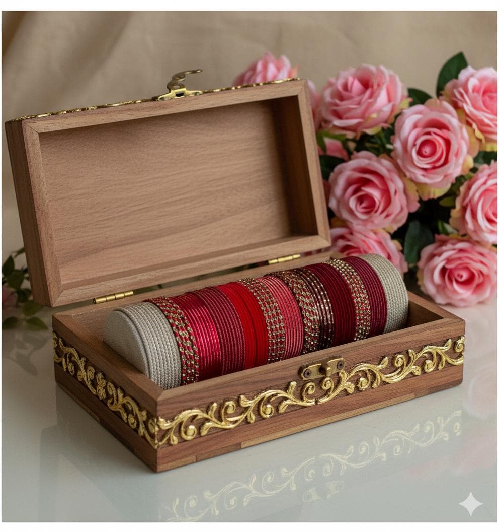 Bangle Roll Build Your Bangle Set - Cherry Dream Collection/red